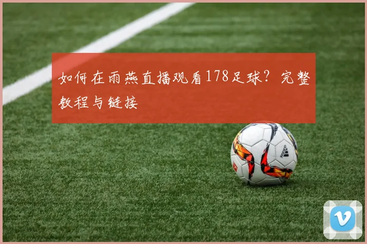 如何在雨燕直播观看178足球？完整教程与链接