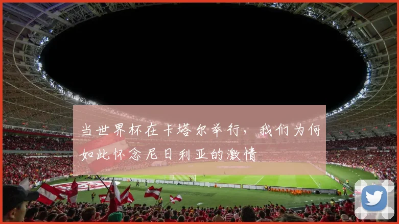 当世界杯在卡塔尔举行，我们为何如此怀念尼日利亚的激情